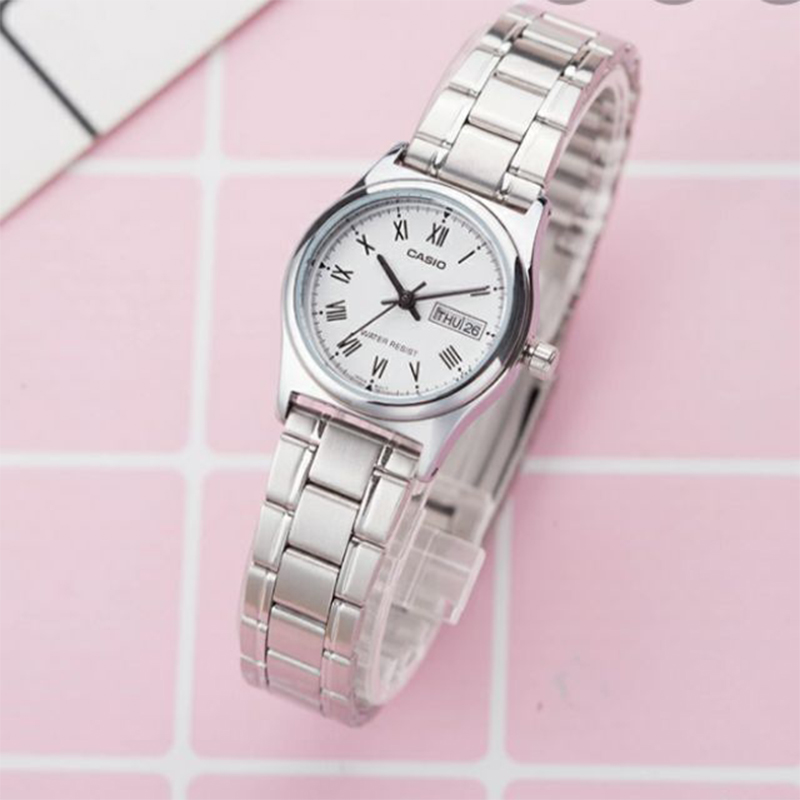 卡西欧女表指针轻奢通勤气质表