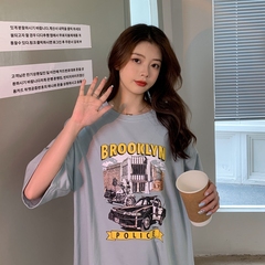 Real shot Harajuku style short sleeve T-shirt women's summer fashion loose new Korean version Chaoyang gas T-shirt student top