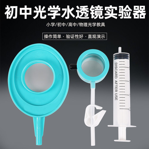 可普水透镜实验套装初中
