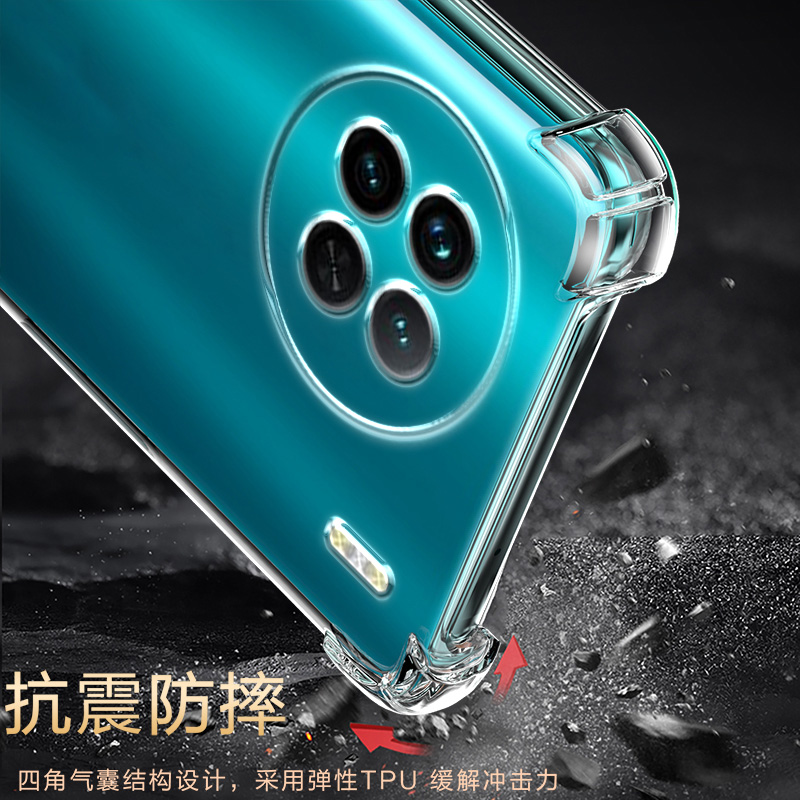 适用VIVO X90气囊防摔X90s手机壳X100s新款X80Pro硅胶X100Ultra至尊版男女X70Pro+透明X60t保护套X50软全包镜