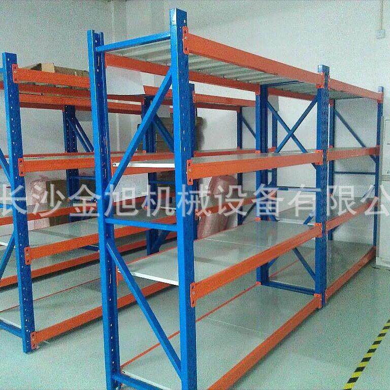 长沙货架轻中型置物架书架铁架200*60工厂仓库家用展示架钢架