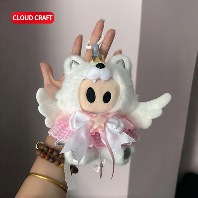 适用狐小D娃衣可爱粉喵女仆套装dsp玩偶小d毛绒玩偶衣服替换装