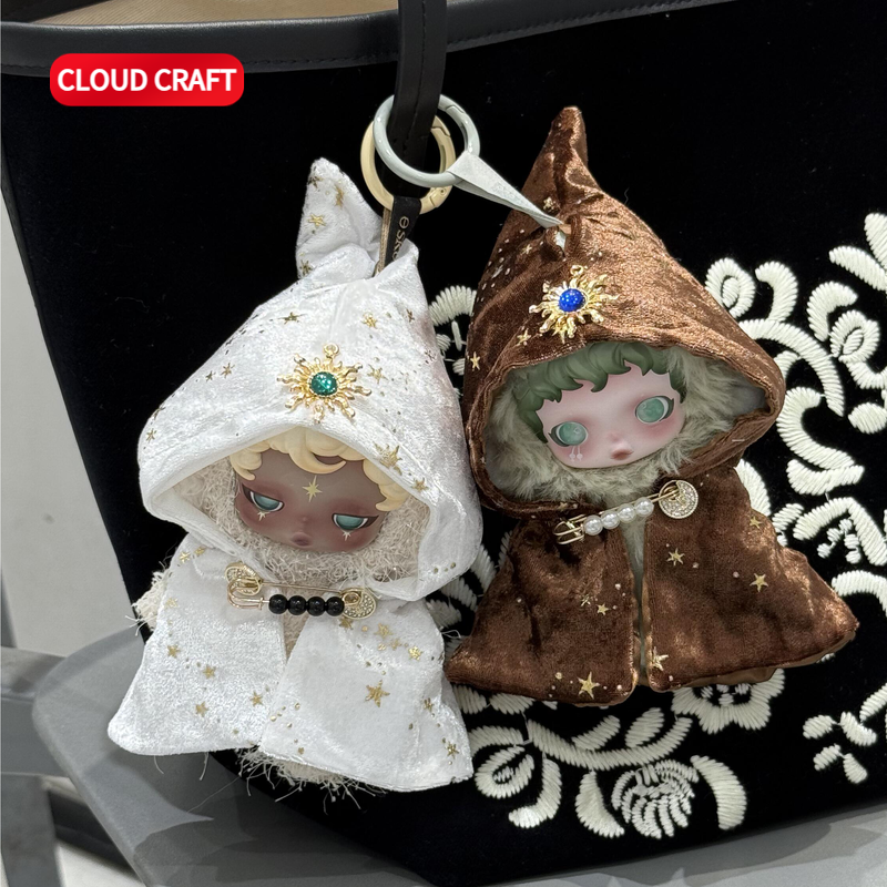 适应SP不眠剧场系列娃衣神秘魔法师斗篷套装搪胶毛绒玩偶衣服着替,模玩/动漫/周边/娃圈三坑/桌游,棉花娃娃/毛绒玩具娃衣,淘宝优惠券,粉丝福利购,淘宝优惠卷