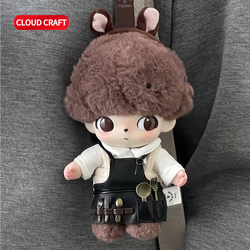 适用DIMOO/小野HIRONO 娃衣干饭围裙套装搪胶毛绒公仔衣服可换装,模玩/动漫/周边/娃圈三坑/桌游,棉花娃娃/毛绒玩具娃衣,淘宝优惠券,粉丝福利购,淘宝优惠卷