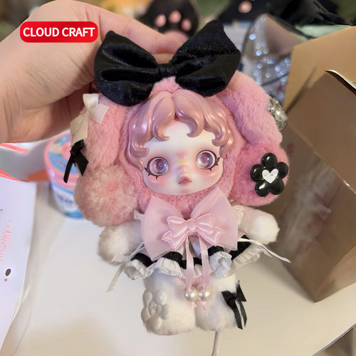 适用sp公仔娃衣漂亮裙子套装skullpanda搪胶毛绒玩偶衣服可换装