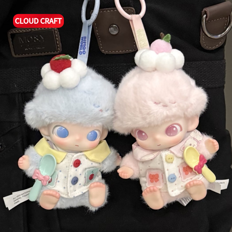 适用DIMOO新生日记娃衣可爱甜品师套装dimoo12.5cm搪胶娃衣服