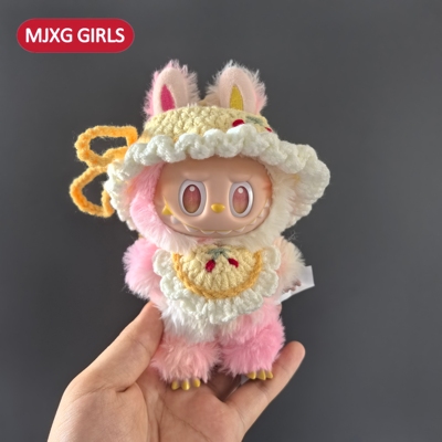 前方高能3.0忠诚labubu一二三代搪胶公仔娃衣拉布布着替裙子套装