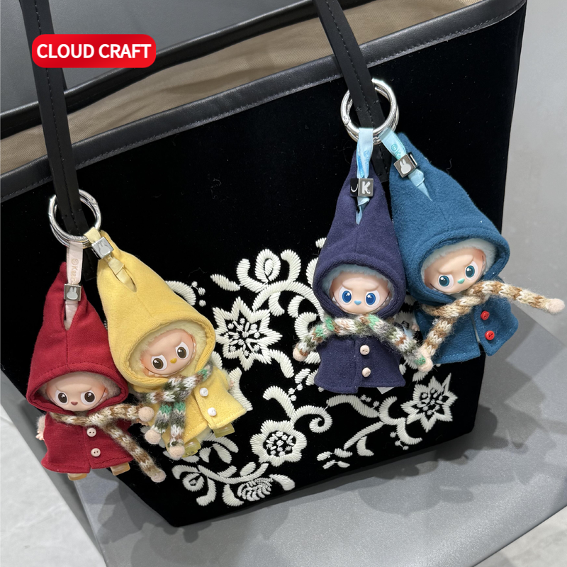 适用mini拉布布娃衣可爱斗篷围巾套装心底密码小labubu4 代拉布布,模玩/动漫/周边/娃圈三坑/桌游,棉花娃娃/毛绒玩具娃衣,淘宝优惠券,粉丝福利购,淘宝优惠卷