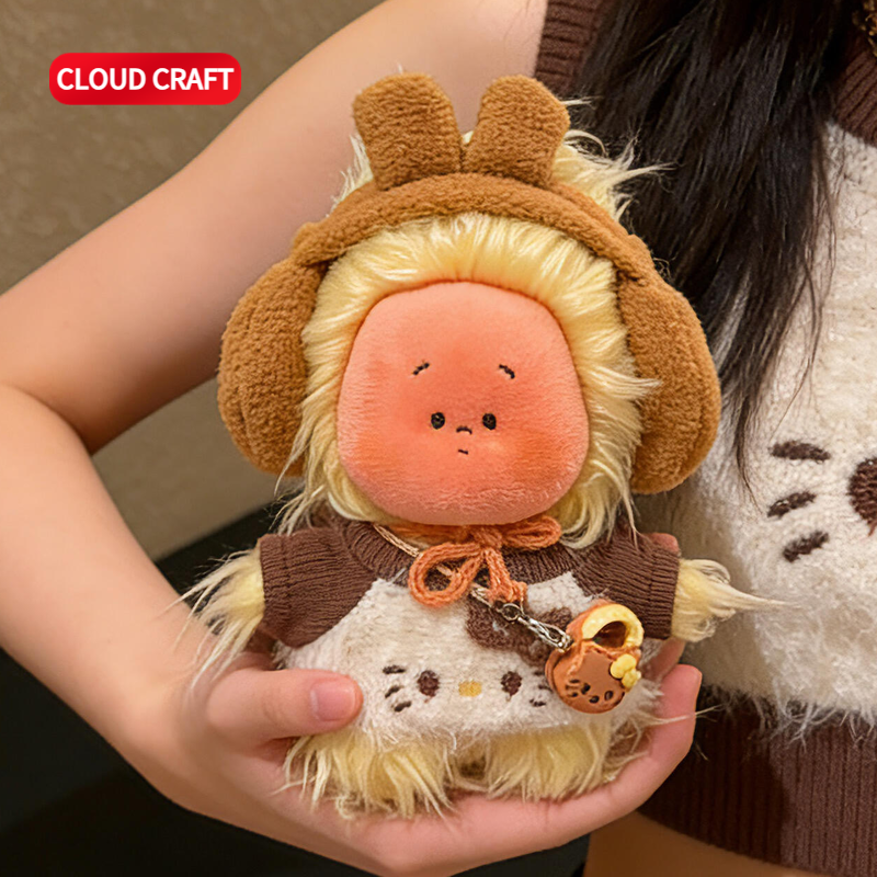 适用星星人123代娃衣保暖耳罩kitty套装星星人毛绒玩偶公仔着替,模玩/动漫/周边/娃圈三坑/桌游,棉花娃娃/毛绒玩具娃衣,淘宝优惠券,粉丝福利购,淘宝优惠卷