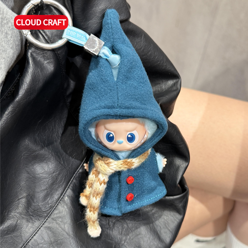 适用4.0labubu娃衣精灵小斗篷套装第四代拉布布布mini小拉布布,模玩/动漫/周边/娃圈三坑/桌游,棉花娃娃/毛绒玩具娃衣,淘宝优惠券,粉丝福利购,淘宝优惠卷