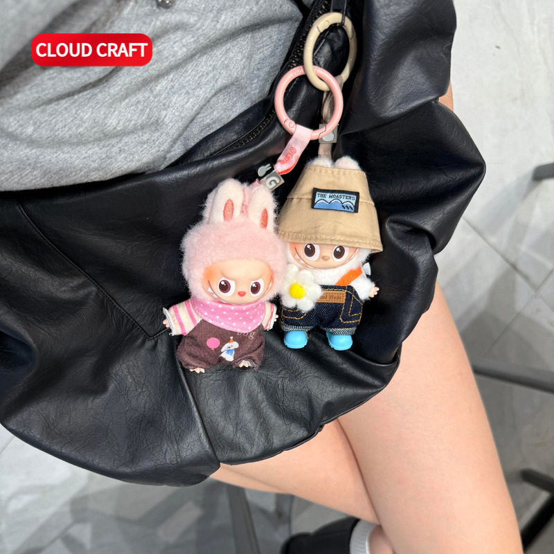 适用4代拉布布娃衣呆萌背带裤套装心底密码mini拉布布小拉布布,模玩/动漫/周边/娃圈三坑/桌游,棉花娃娃/毛绒玩具娃衣,淘宝优惠券,粉丝福利购,淘宝优惠卷