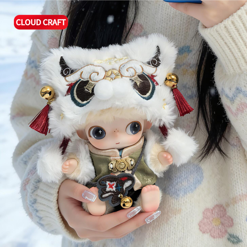 适用dimoo新生日记娃衣新年醒狮服套装搪胶毛绒玩偶衣服可换装,模玩/动漫/周边/娃圈三坑/桌游,棉花娃娃/毛绒玩具娃衣,淘宝优惠券,粉丝福利购,淘宝优惠卷