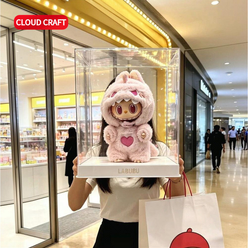 适用拉布布/星星人/dimoo娃衣可爱爱心恐龙套装搪胶毛绒玩偶着替图片