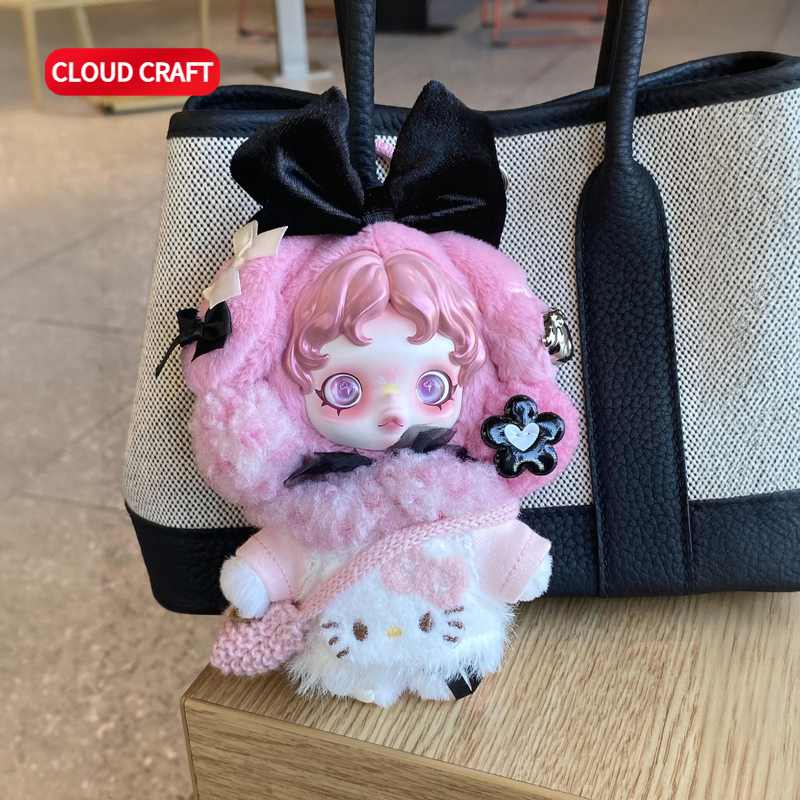 适用SP冬日乐章娃衣可爱风粉色kitty套装skullpanda玩偶着替服,模玩/动漫/周边/娃圈三坑/桌游,棉花娃娃/毛绒玩具娃衣,淘宝优惠券,粉丝福利购,淘宝优惠卷