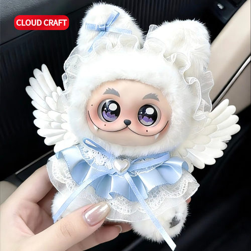 适用GISMOW娃衣可爱天使套装范趣町留白搪胶小憨包联盟衣服着替