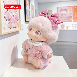 适用dimoo新生日记娃衣可爱毛衣套装DIMOO新生搪胶玩偶衣服着替