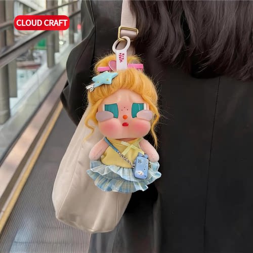 适用crybaby哭娃咕噜咕噜娃衣夏日公主裙套装哭娃度假系列替换装