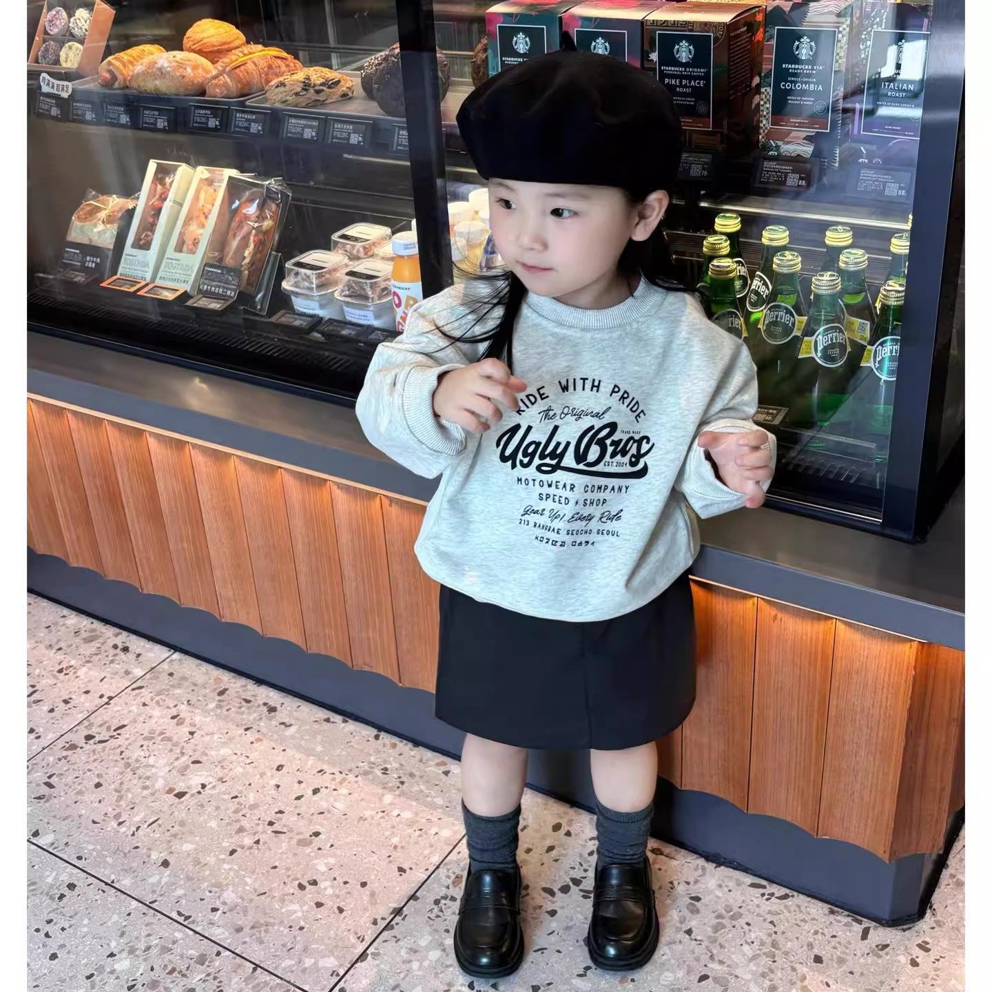 秋冬季儿童装韩系洋气字母印花圆领卫衣男女童时髦休闲百搭套头衫,童装/婴儿装/亲子装,卫衣/绒衫,淘宝优惠券,粉丝福利购,淘宝优惠卷