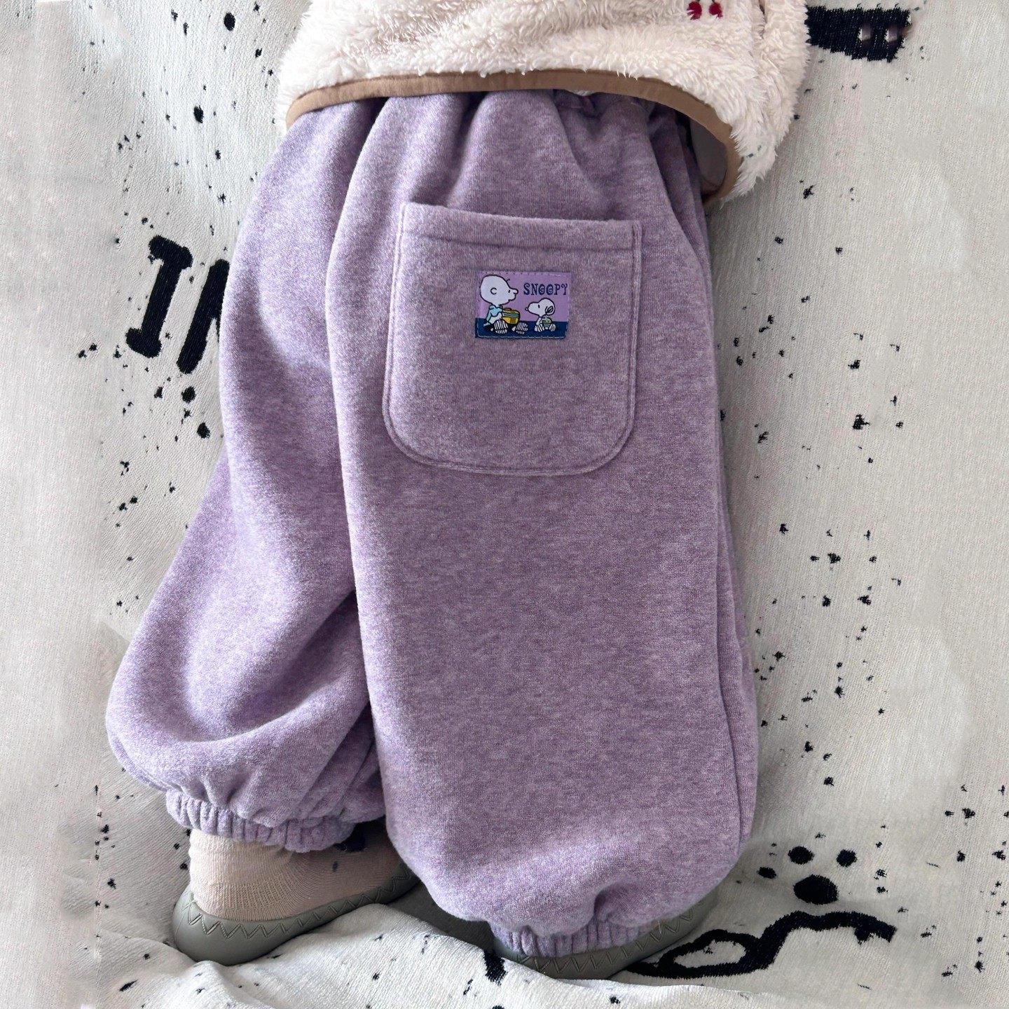 0-6岁男女宝宝韩系洋气卡通百搭加绒保暖长裤秋冬装宽松束脚裤子,童装/婴儿装/亲子装,裤子,淘宝优惠券,粉丝福利购,淘宝优惠卷