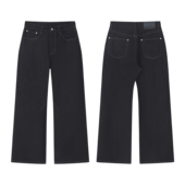 Caim Denim 弯刀阔腿baggy原色牛仔裤 Vonnogo 13.5盎司丹宁原牛