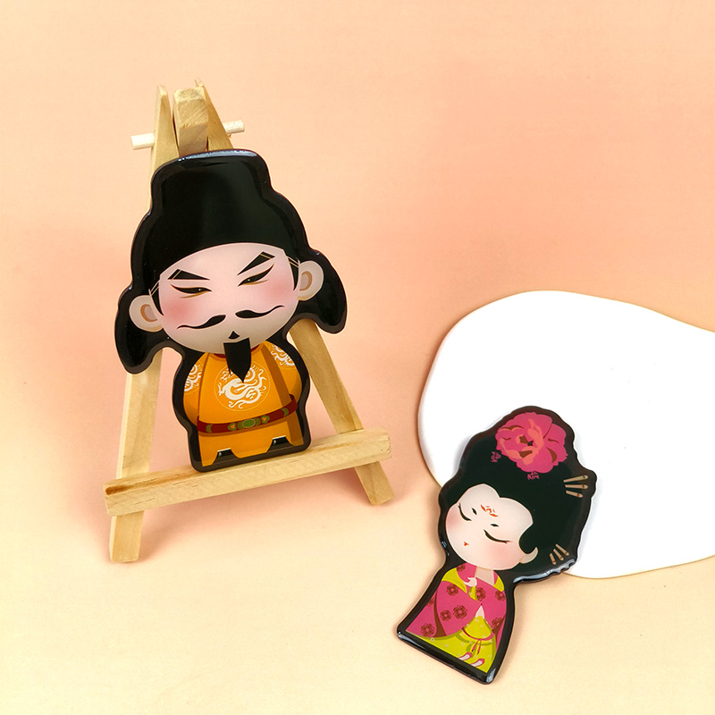 唐仕女冰箱贴创意可爱卡通装饰