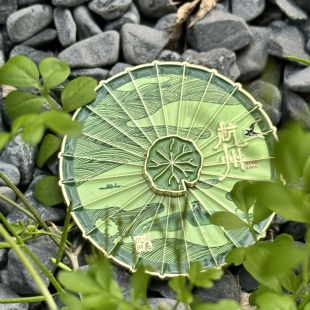 【实拍】杭州西湖油纸伞金属磁吸冰箱贴磁贴旅游收藏纪念品伴手礼