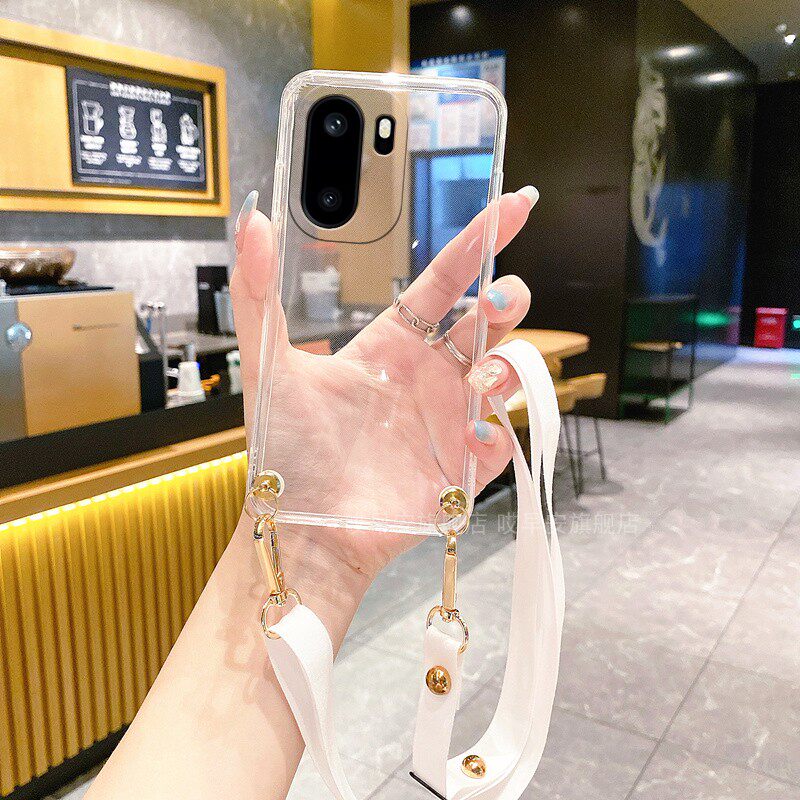 适用一加Ace6手机壳oneplus1+ace6透明6t保护套5硅胶3软壳2Pro斜挎背带3V全包防摔2V女新款带挂绳挂脖子男5G