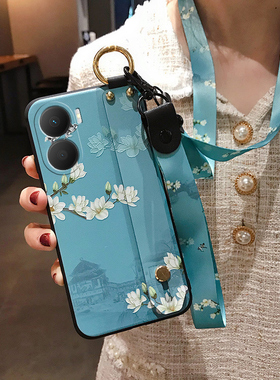 中国风适用华为荣耀畅玩40Plus手机壳50保护60套30硅胶20Pro/70plus腕带9A防摔m男40C女款S带挂绳60A挂脖子5G