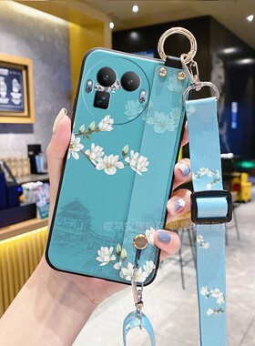 适用realme真我GT8手机壳GT8Pro保护套RMX6699硅胶软壳5200腕带斜挎可背带全包防摔挂绳挂脖子女新款5G国风男