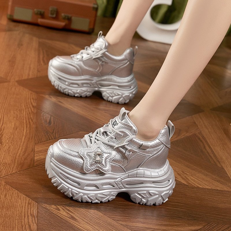 内老爹鞋女2026春季新款透气休闲运动鞋时尚百搭松糕厚底女鞋,女鞋,时尚休闲鞋,淘宝优惠券,粉丝福利购,淘宝优惠卷