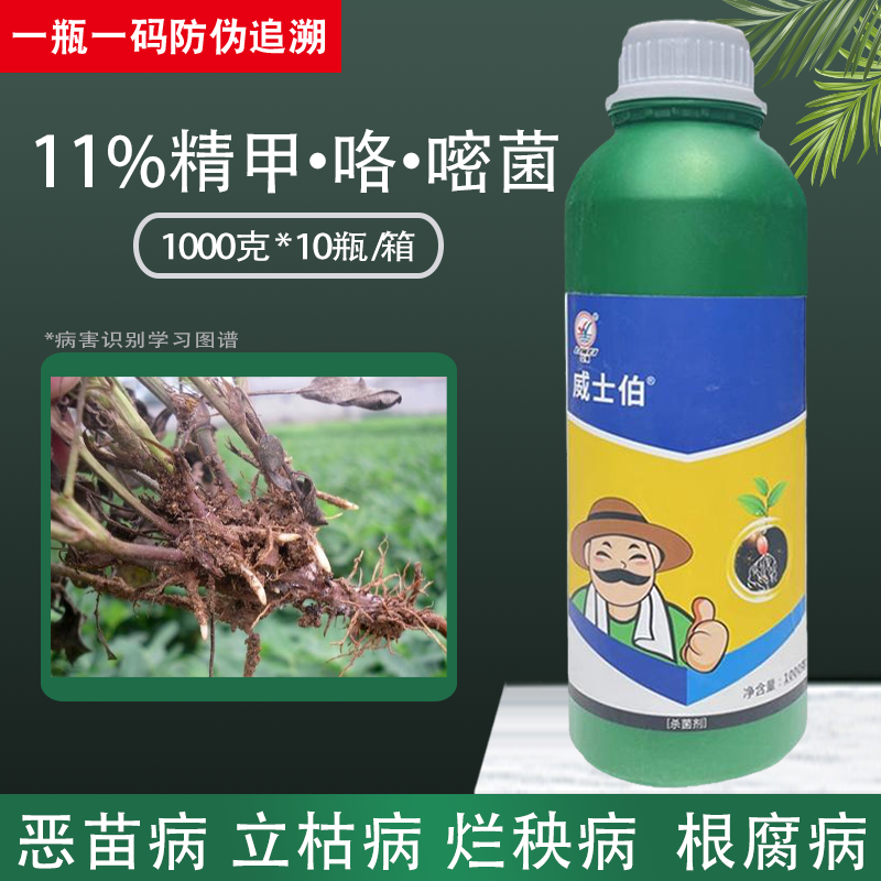 立威威士伯精甲咯嘧菌密菌酯玉米茎基腐病拌种剂专用药农药杀菌剂