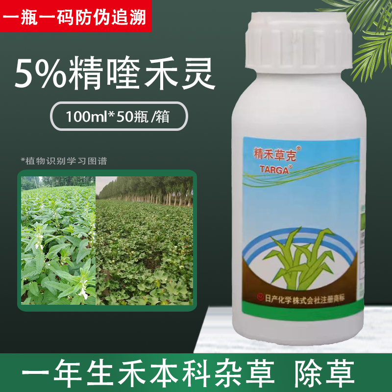 精禾草克精奎禾灵精喹禾灵大豆芝麻油菜田花生地苗后专用除草剂