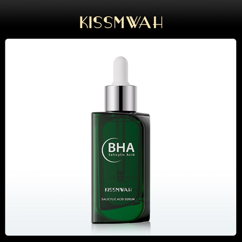 KISSMWAH专研水杨酸净痘精华液清爽温和补水保湿改善痘印C