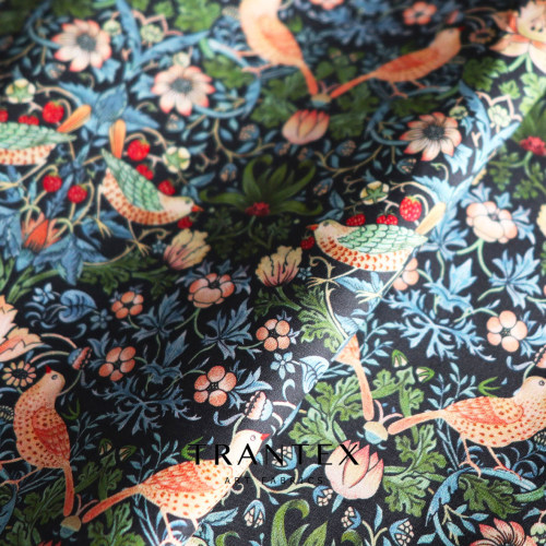 复古风diy碎花衣服装衬衫布料