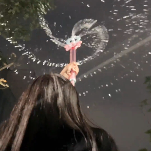 仙女魔法棒戏水水枪儿童玩具喷水泼水节玩水装备抽拉式六一节礼物