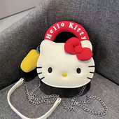 hellokt猫斜挎包手拎女儿童节可爱2025超火迷你手提包日常通勤包