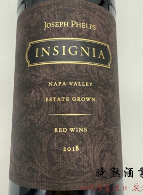 美国纳帕谷约瑟夫菲利普斯勋章Joseph Phelps Insignia徽章干红酒