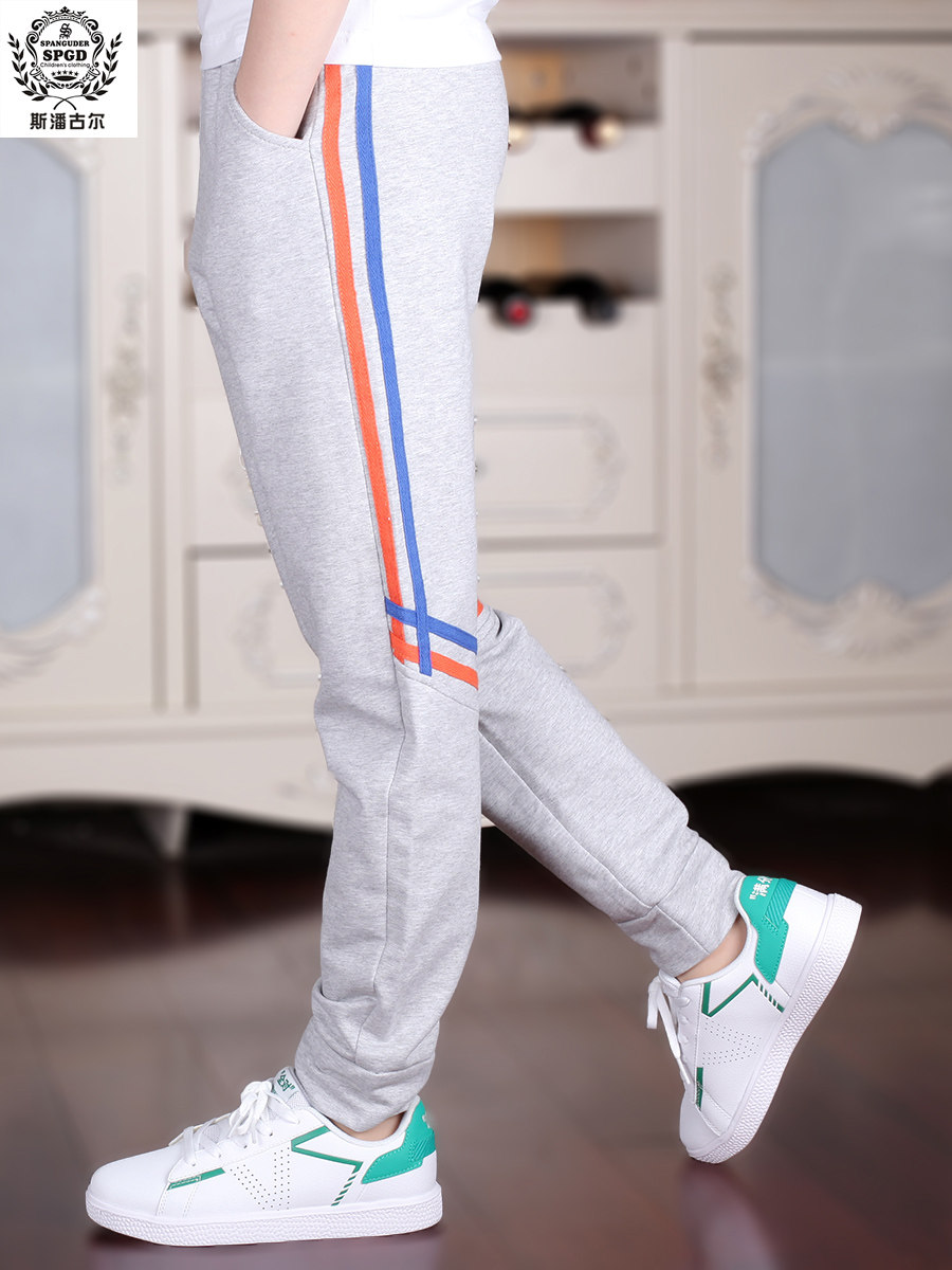 斯潘古尔儿童运动长裤春秋新款2025男孩韩版洋气透气休闲男童裤子,童装/婴儿装/亲子装,裤子,淘宝优惠券,粉丝福利购,淘宝优惠卷