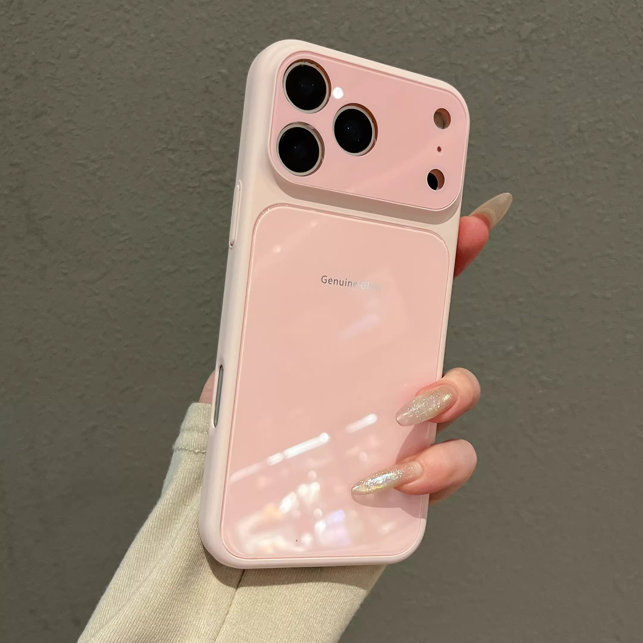 马卡龙适用苹果17promax手机壳新款iphone16pro镜头全包防摔15plus大视窗玻璃保护套14pm高级感13男女12外壳p