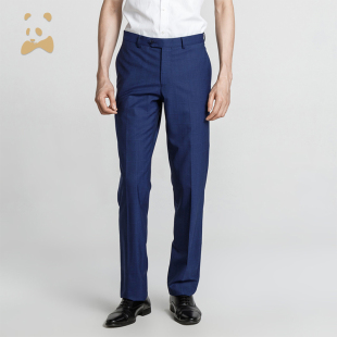 CANUDILO/卡奴迪路 修身西裤男商务正装礼服羊毛西裤