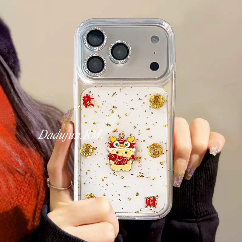 新年发财暴富好运锦鲤适用苹果17promax手机壳超火新款iph