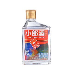 郎酒小郎酒精酿炫彩45度100ml*24瓶装浓酱兼香型白酒粮食酒小酒版