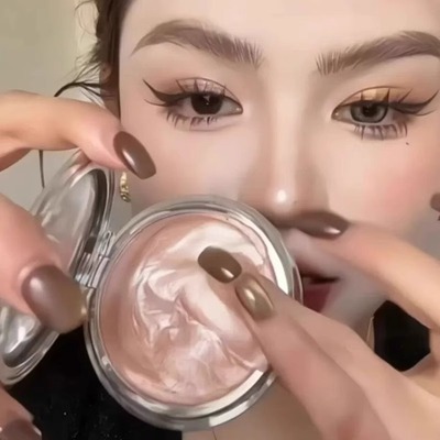 韩国土豆泥高光膏细腻水光爆闪脸