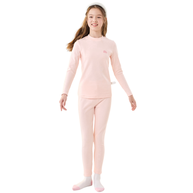 巴拉巴拉女童秋衣秋裤套装秋冬加厚儿童保暖内衣小童大童打底睡衣