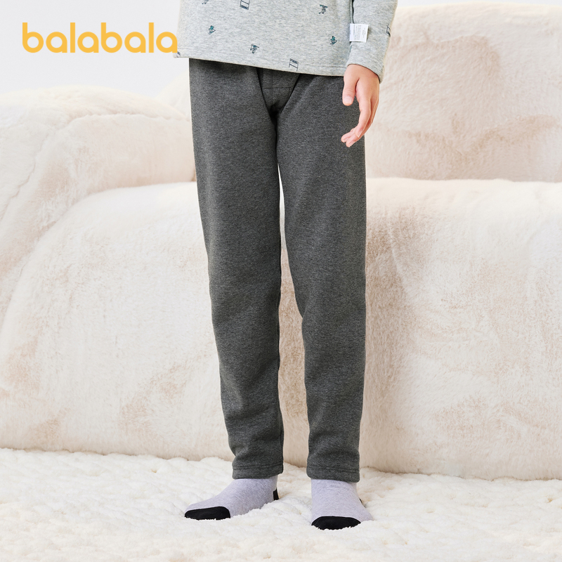 巴拉巴拉保暖裤男童内穿加绒长裤