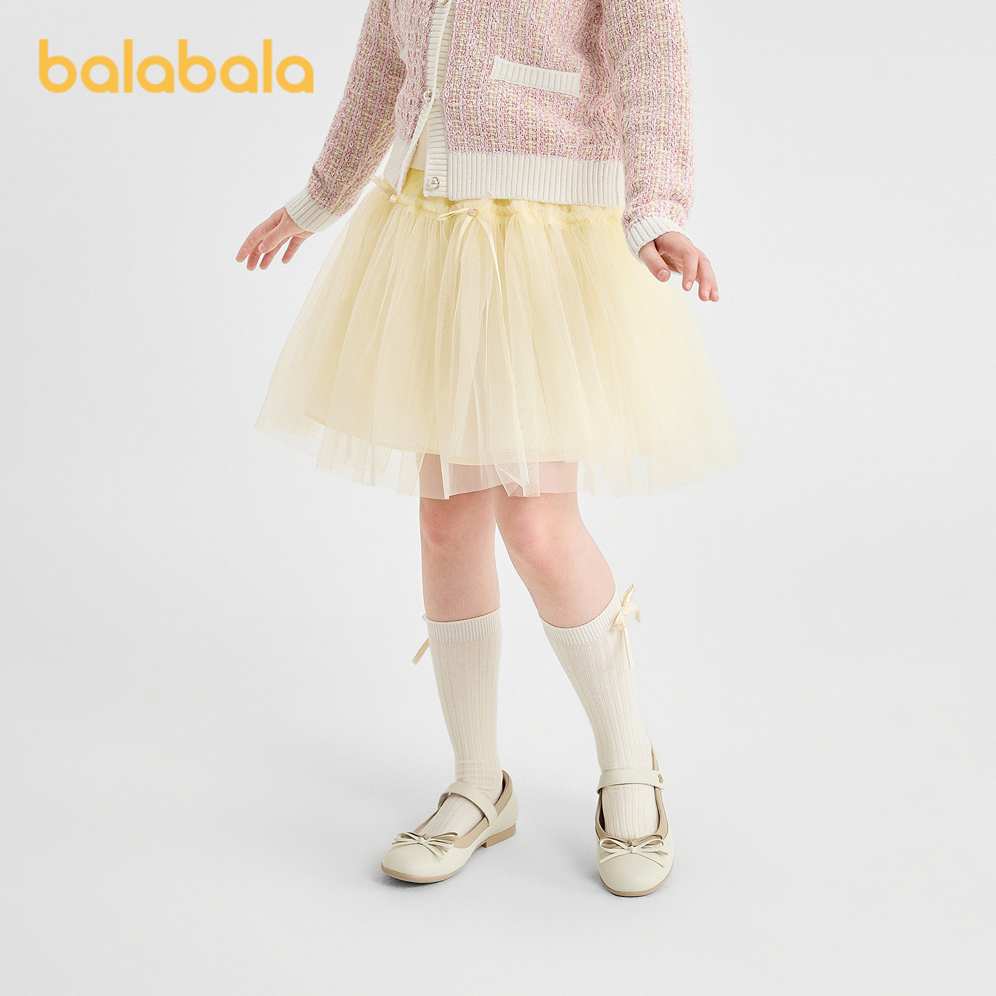 巴拉巴拉balaOne短裙女童半身裙
