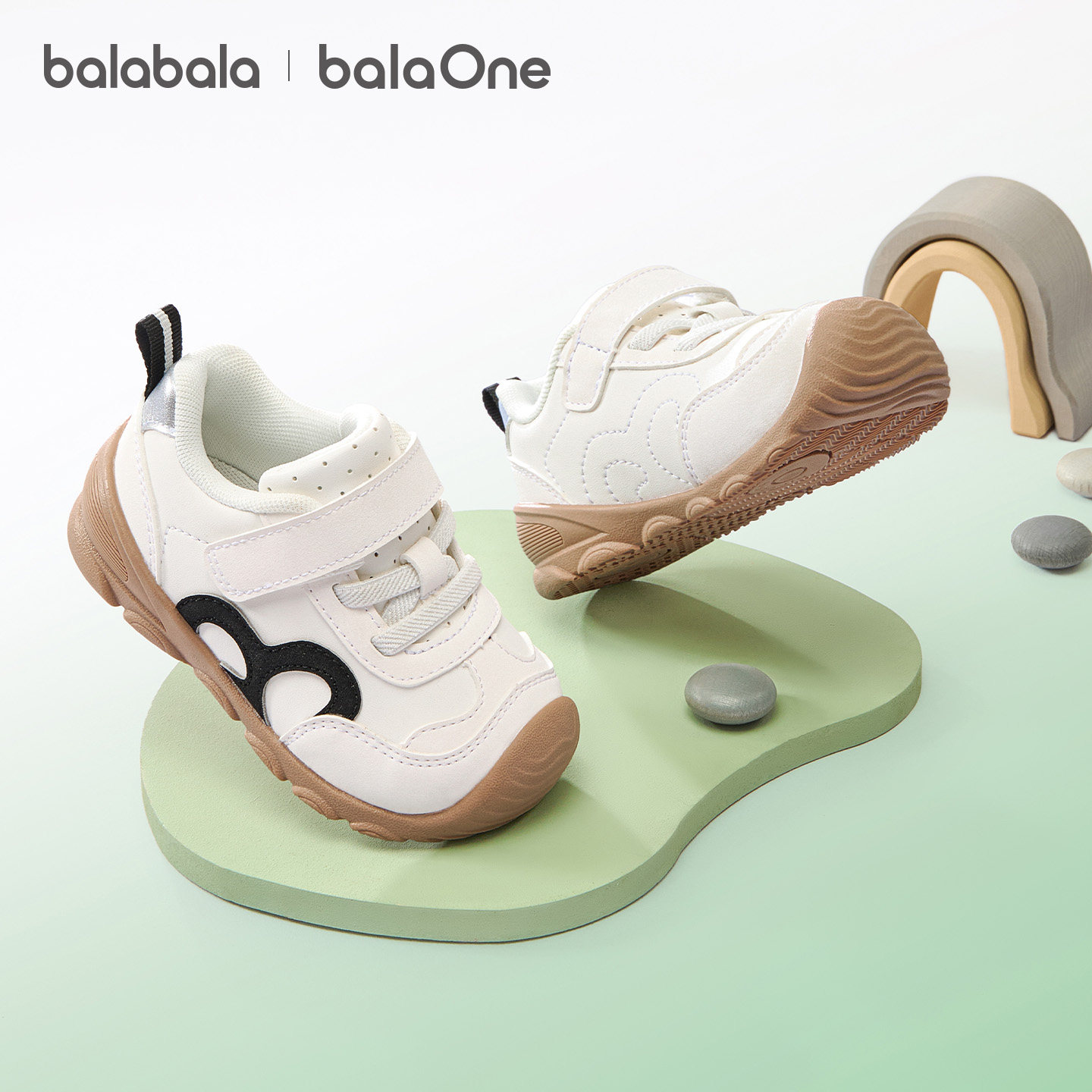 巴拉巴拉bala童装学步鞋防滑透气