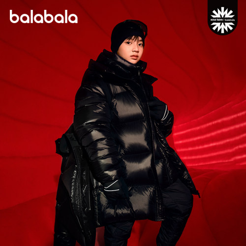巴拉巴拉羽绒服男童女童鹅绒外套