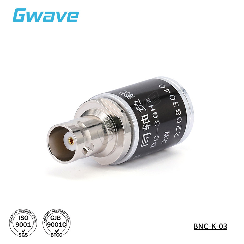 谷波互连 BNC母头负载 DC-3GHz 2W BNC-K-03
