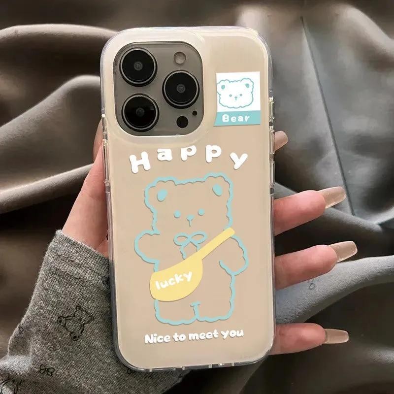 防摔 白底IMD 高颜值